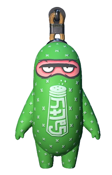 Pinch O' Salt Charm Green Pattern