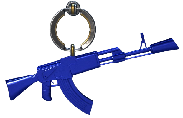 Die-Cast AK Blue Pattern