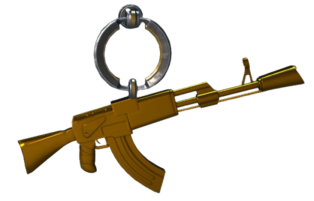 Die-Cast AK Gold Pattern